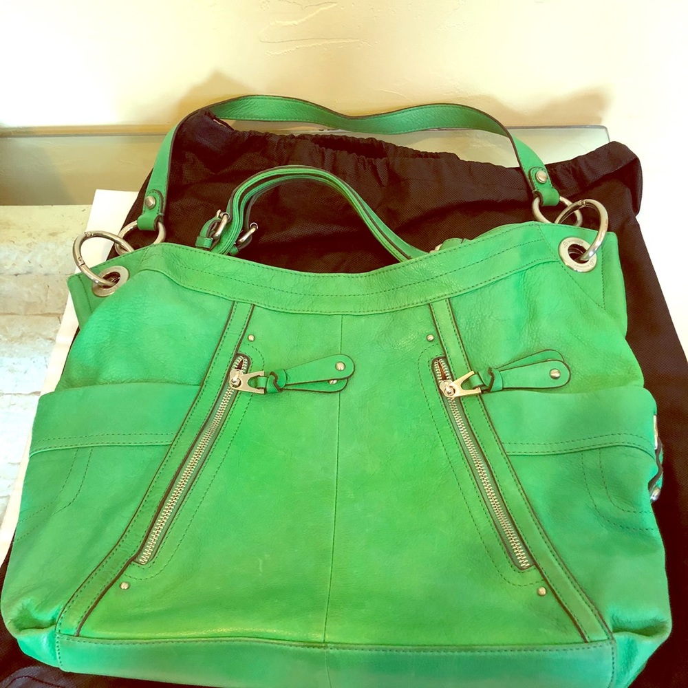 B. Makowsky soft leather handbag